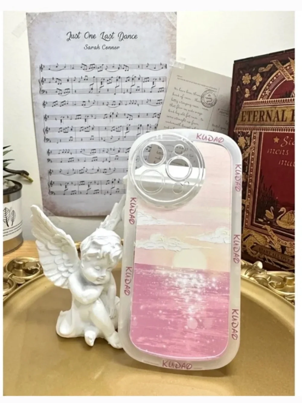 iphone 14plus landscape case, Sunset case